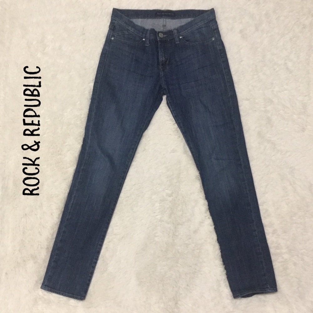 Rock & Republic Berlin straight leg jeans 10